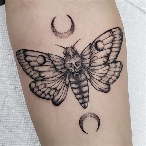 115 Intriguing Moth Tattoo Ideas with Meanings and Celebrities